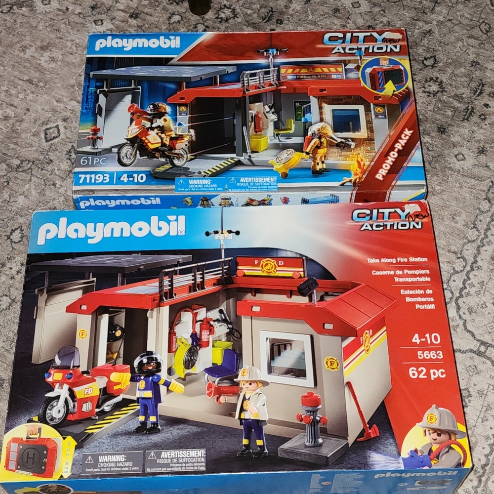 Brand New Playmobil City Action Sets (71193 and 5663)